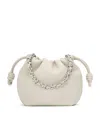 Loewe Mini Flamenco Shoulder Bag In White