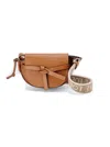 Loewe Mini Gate Dual Bag In Brown