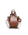 Loewe Mini Hammock Bag In Brown