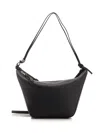 Loewe Hammock Mini Hobo Bag In Black