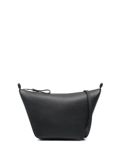Loewe Mini Hammock Shoulder Bag In Black