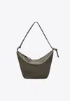 Loewe Mini Hammock Hobo Bag In Brown