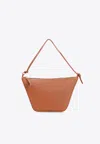 Loewe Mini Hammock Hobo Bag In Brown