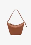 Loewe Mini Hammock Hobo Bag In Brown
