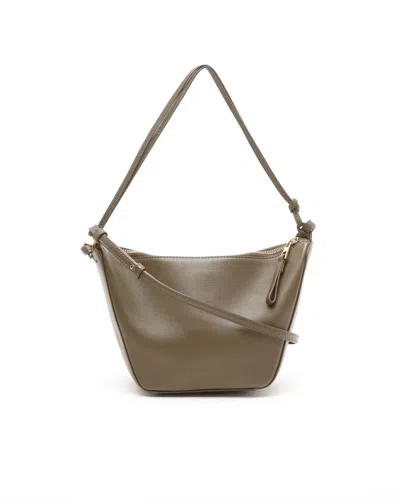 Loewe Mini Hammock Hobo Bag In Green