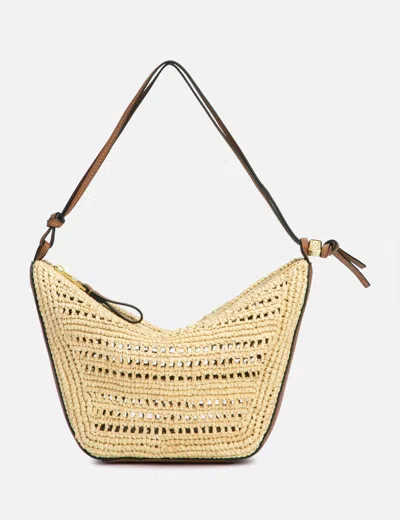Loewe Mini Hammock Hobo In Beige