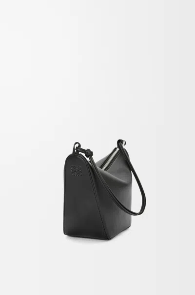 Loewe Mini Hammock Hobo In Classic Leather Skin For Woman In Black