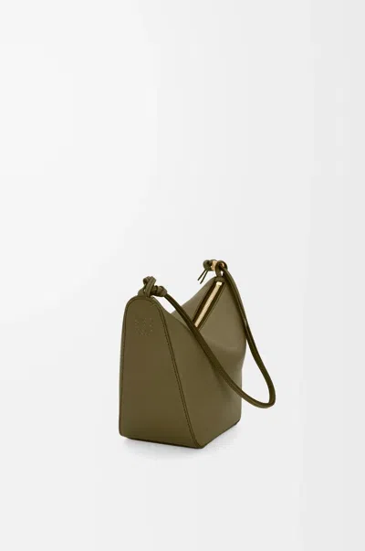 Loewe Mini Hammock Hobo In Classic Leather Skin For Woman In Brown