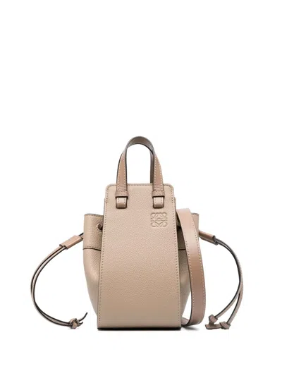 Loewe Mini Hammock Tote Bag In Brown