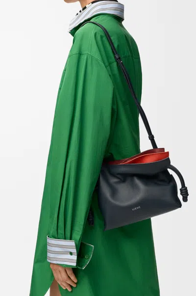 Loewe Mini Layered Flamenco Clutch In Nappa Leather Skin For Woman