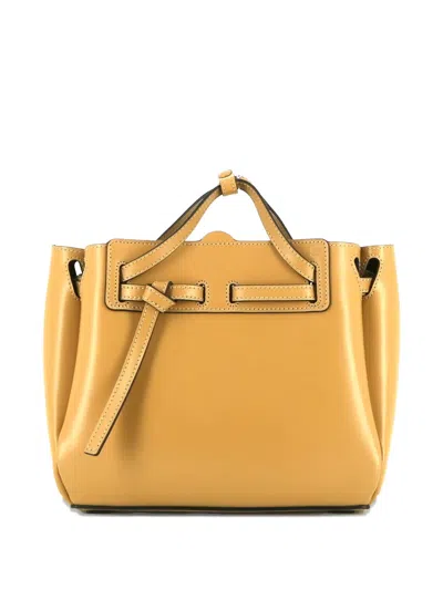 Pre-owned Loewe Mini Lazo Handbag In Neutrals