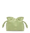Loewe Womens Light Pear Flamenco Mini Leather Clutch Bag In Yellow