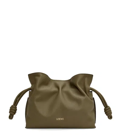 LOEWE MINI LEATHER FLAMENCO PURSE