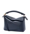 Loewe Womens Deep Navy Puzzle Edge Mini Leather Cross-body Bag In Navy