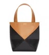 Loewe Folded Puzzle Tote Bag In Brown