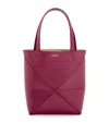 LOEWE LOEWE MINI LEATHER PUZZLE FOLD TOTE BAG