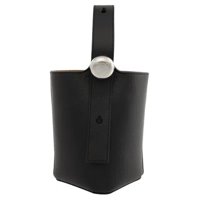 Pre-owned Loewe Mini Pebble Bucket Bag 'black' | Women's Size Onesize
