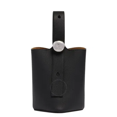 LOEWE LOEWE MINI PEBBLE BUCKET CALFSKIN BAG