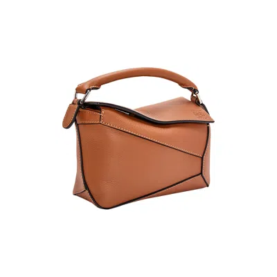 Pre-owned Loewe Mini Puzzle Bag 'vivid Orange' | Women's Size Onesize