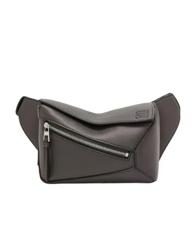 LOEWE LOEWE LOGO EMBOSSED MINI PUZZLE BUMBAG