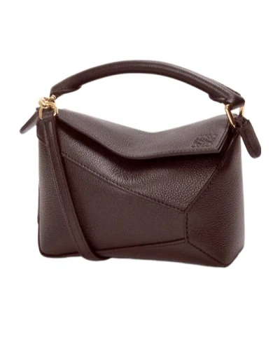 LOEWE MINI PUZZLE CALFSKIN TOTE BAG