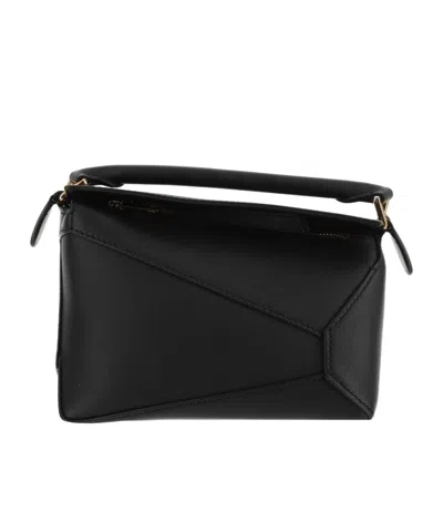 Loewe Single Handle Crossbody Bag In Black