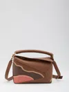 Loewe Mini Puzzle Edge Landscape Handbag In Pattern