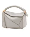 Loewe Mini Puzzle Shoulder Bag In Gray