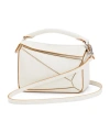 Loewe Mini Puzzle Tote Bag In White
