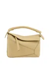 Loewe Mini Puzzle Tote Bag In Neutrals