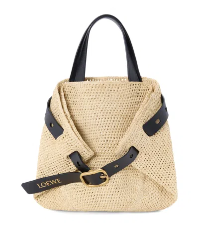 Loewe Mini Raffa Punch Hole Tote Bag
