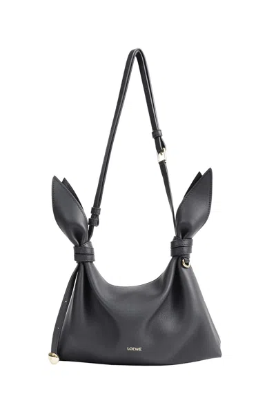 Loewe Mini Scarf Bag In Black