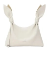 Loewe Mini Scarf Bag In Smooth Calfskin In White