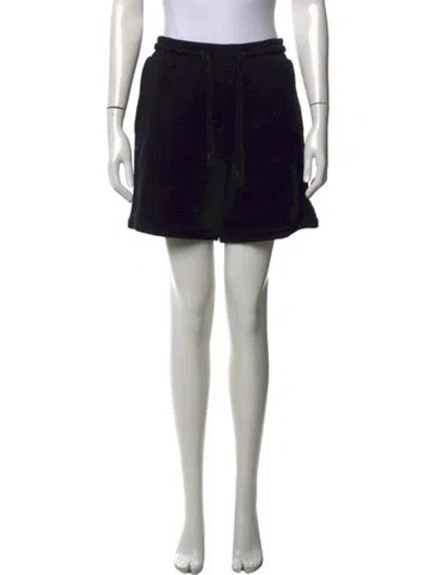 Pre-owned Loewe Mini Shorts In Black