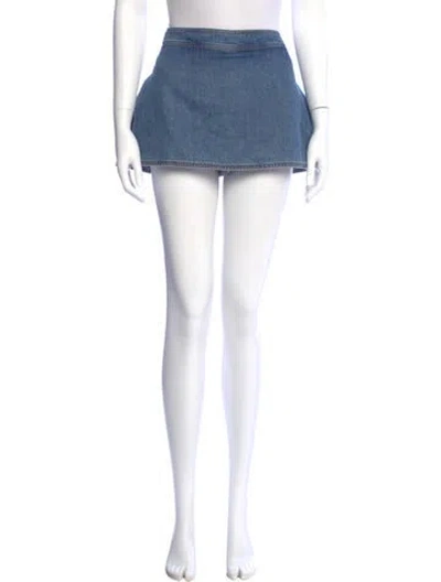 Pre-owned Loewe Mini Shorts In Blue