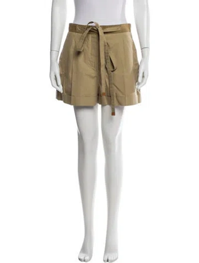 Pre-owned Loewe Mini Shorts In Neutral
