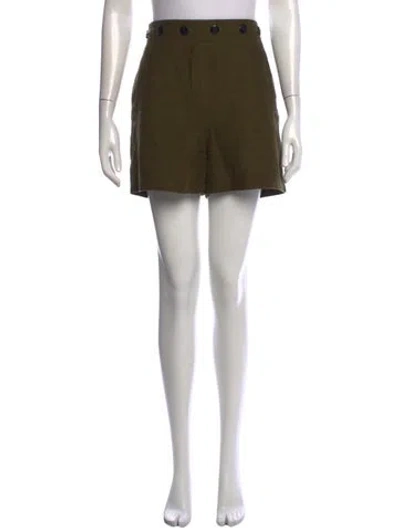 Pre-owned Loewe Mini Shorts In Neutrals