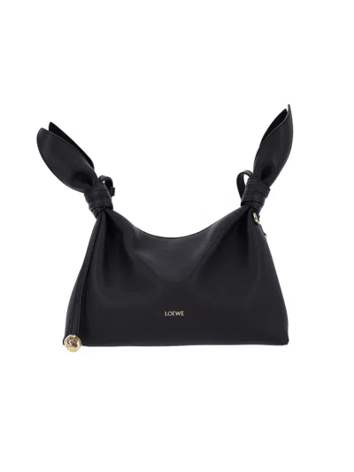 Loewe Mini Shoulder Bag "scarf" In Black