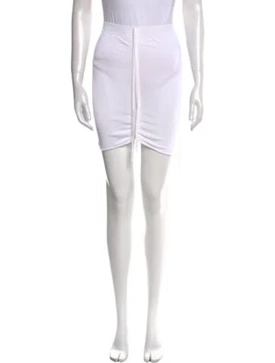 Pre-owned Loewe Mini Skirt In Neutral