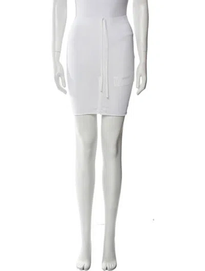 Pre-owned Loewe Mini Skirt W/ Tags In Gray