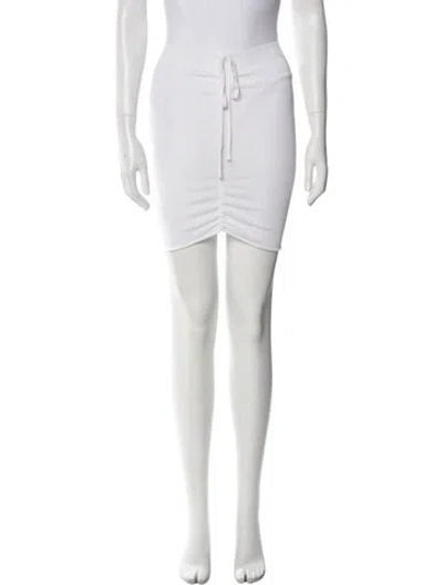 Pre-owned Loewe Mini Skirt W/ Tags In Neutral