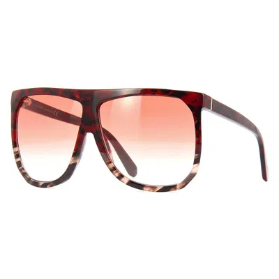 Loewe Mini Sunglasses Red Havana Bordeaux Gradient In Brown