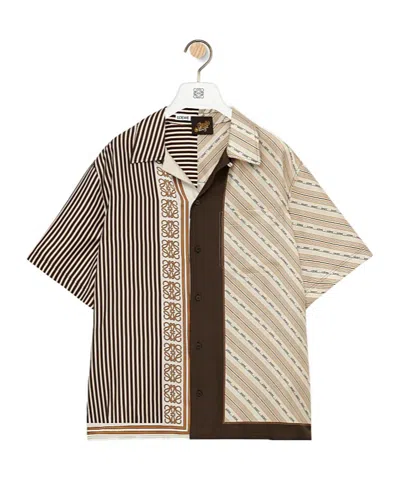 LOEWE SHORT SLEEVE SHIRT IN SILK