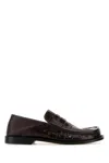 Loewe Women Campo Moccasins In Brown
