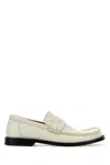 Loewe Mocassini Campo In Pelle Avorio Donna In White