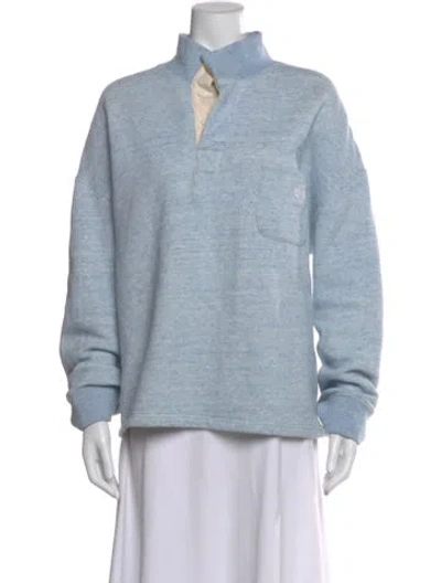 Pre-owned Loewe Mock Neck Sweater In Multi