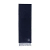 Loewe Mohair And Wool Scarf In Blue