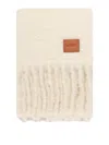 Loewe Mohair And Wool Scarf In White