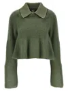 LOEWE MOHAIR POLO SWEATER SWEATER, CARDIGANS