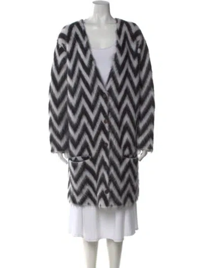 Pre-owned Loewe Mohair Printed Sweater In Multi